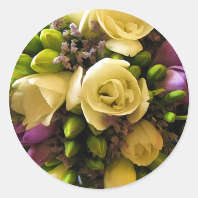 Flower Envelope Seal Stickers (Front)