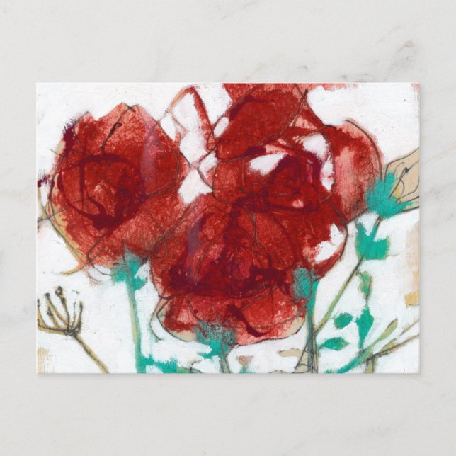 Flower Expression I Postcard (Front)