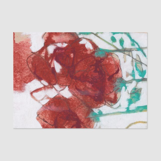 Flower Expression I Tissue Paper (Front)