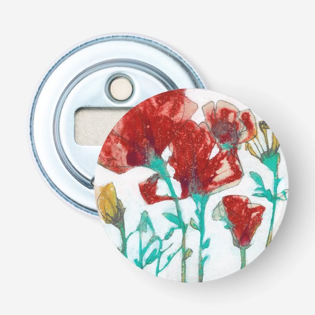 Flower Expression II Bottle Opener (Front)