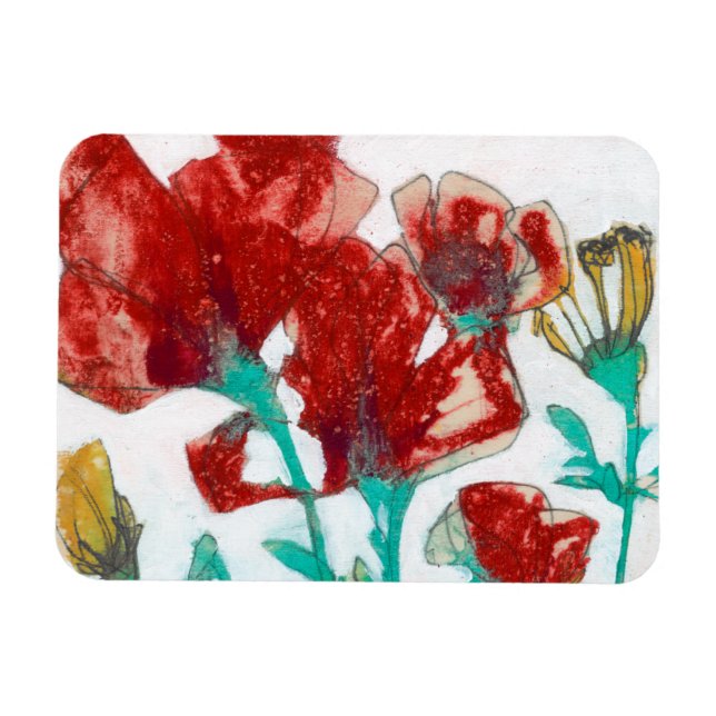 Flower Expression II Magnet (Horizontal)