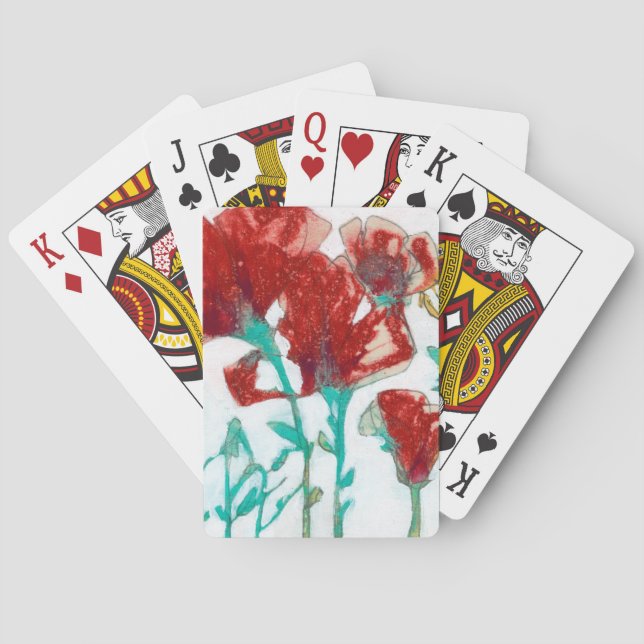 Flower Expression II Playing Cards (Back)
