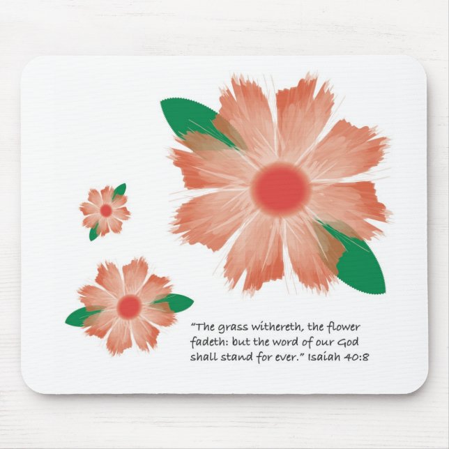 Flower Fades Mousepad (Front)