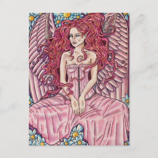 Flower Fae Postcard (Front)