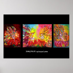 FLOWER FAIRIES IN THE NIGNT POSTER