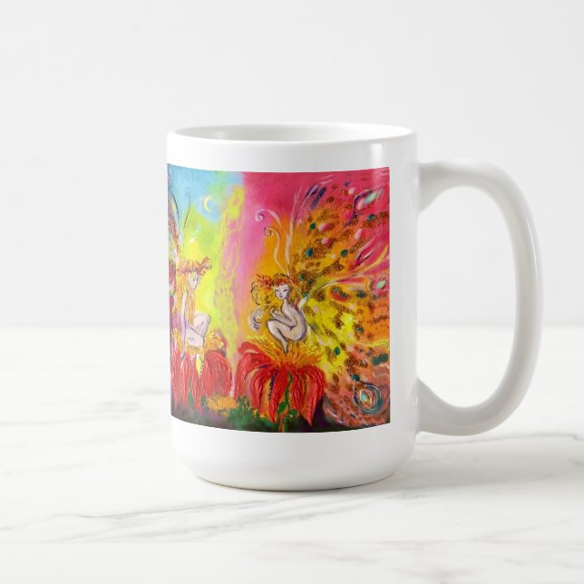 FLOWER FAIRIES OF DAWN Fantasy Coffee Mug (Right)
