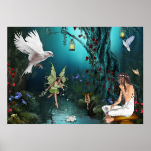 Flower fairies poster
