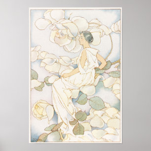 Flower fairy (1861–1897) poster