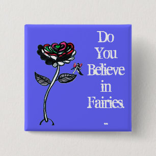 Flower Fairy Button