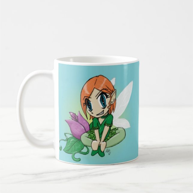 Flower Fairy Coffee Mug (Left)