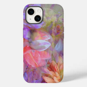 Flower Fairy Double Exposure Fantasy Art Case-Mate iPhone 14 Case