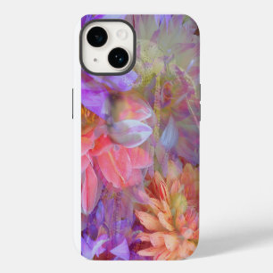 Flower Fairy Double Exposure Fantasy Art iPhone 14 Case