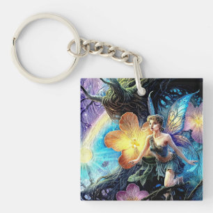 Flower Fairy Key Ring
