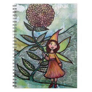 Flower Fairy Nature Lovers Fairies Notebook
