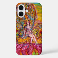 FLOWER FAIRY ON THE PINK IRIS Fantasy