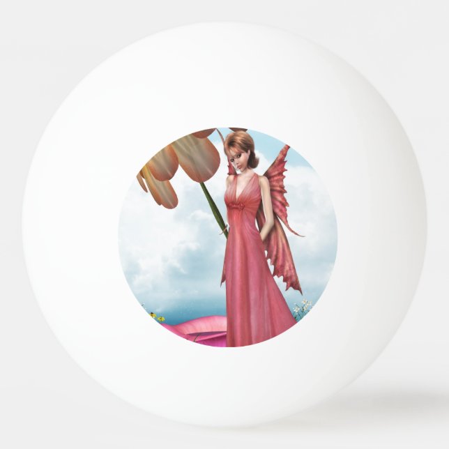Flower Fairy Ping Pong Ball (Front)