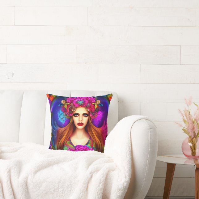 Flower Fairy Queen Cushion (Couch)
