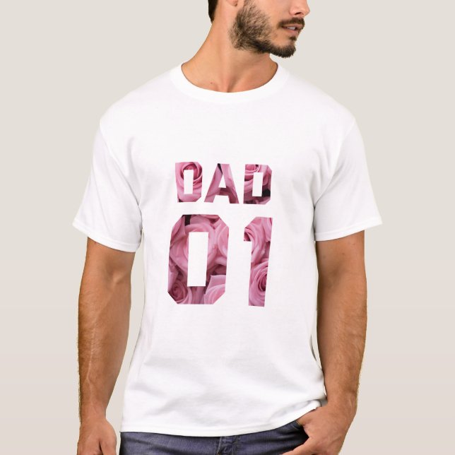 Flower Family - Dad 01 T-Shirt (Front)