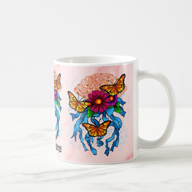 Flower Fan  Coffee Mug (Right)