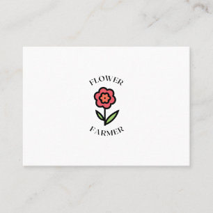 flower farm Gardening garden farming farm Business Card