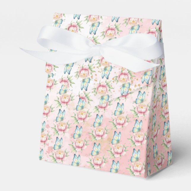 Flower Favour Box (Front Side)