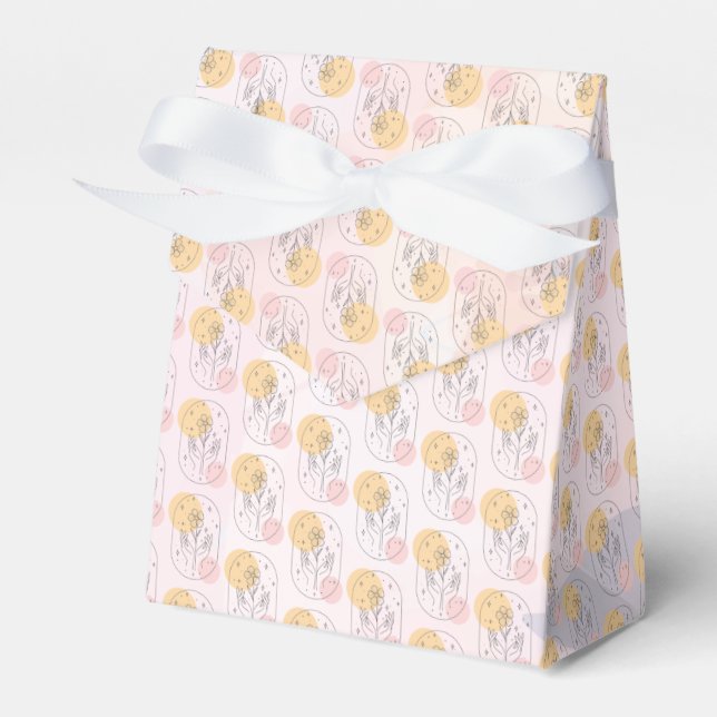 Flower Favour Box (Front Side)