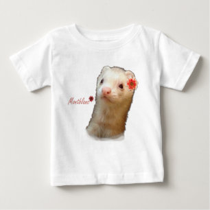 Flower ferret baby T-Shirt