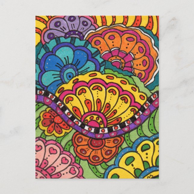 Flower Fest #3 Postcard (Front)