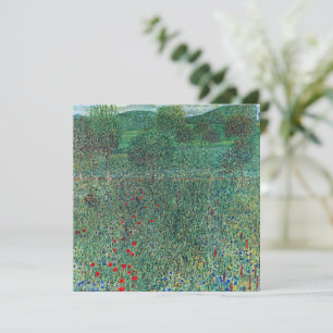 Flower Field in Litzlberg Klimt, Vintage Landscape