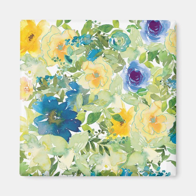 Flower Field Magnet (Front)