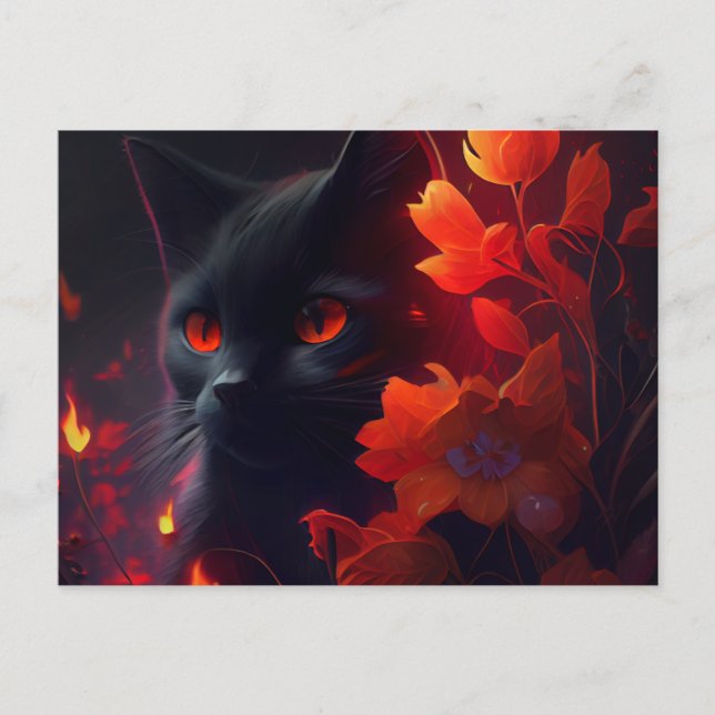 Flower Fire Postcards (Front)