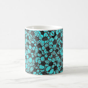 Flower Floral Design Personalised Mug