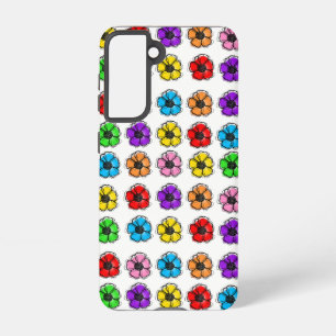Flower Floral Doodle Line Art Watercolor Abstract Samsung Galaxy Case