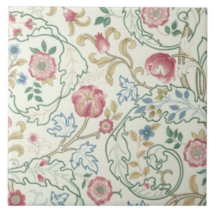 Flower, Floral Pattern, William Morris Ceramic Tile