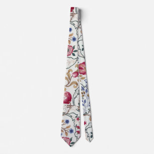 Flower, Floral Pattern, William Morris Tie