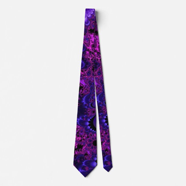Flower Fractal Tie (Front)