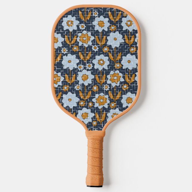 Flower Fragments Pickleball Paddle (Back)