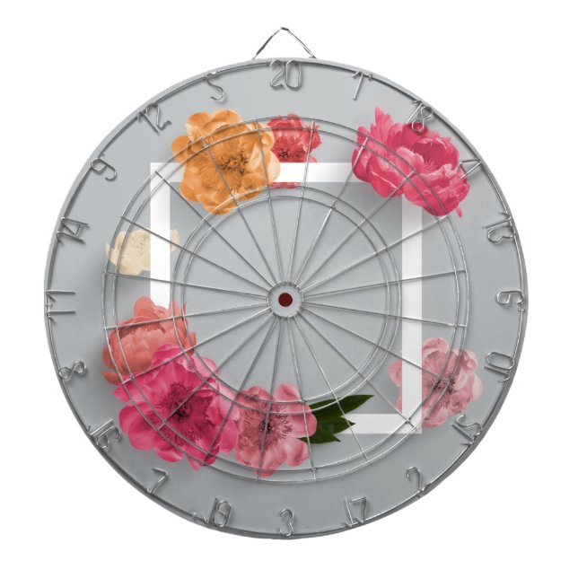 Flower Frame Dartboard (Front)