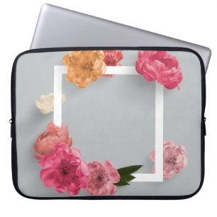 Flower Frame Laptop Sleeve