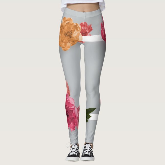 Flower Frame Leggings (Front)