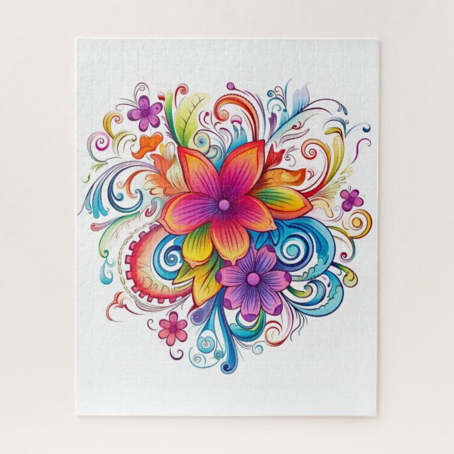 Flower Fun Jigsaw Puzzle (Vertical)