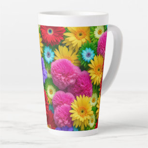 Flower Garden #812 - Latte Mug