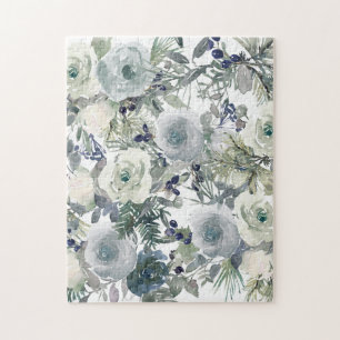 Flower Garden Art Jigsaw Puzzle