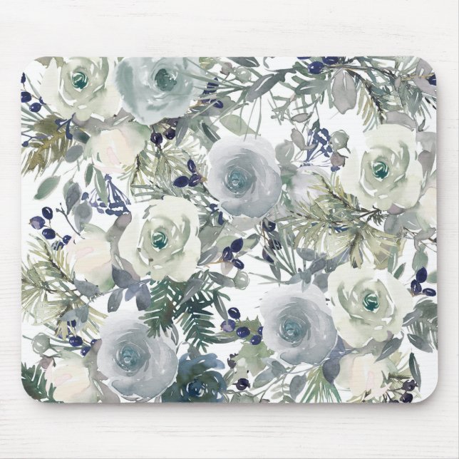 Flower Garden Art Mouse Pad (Front)