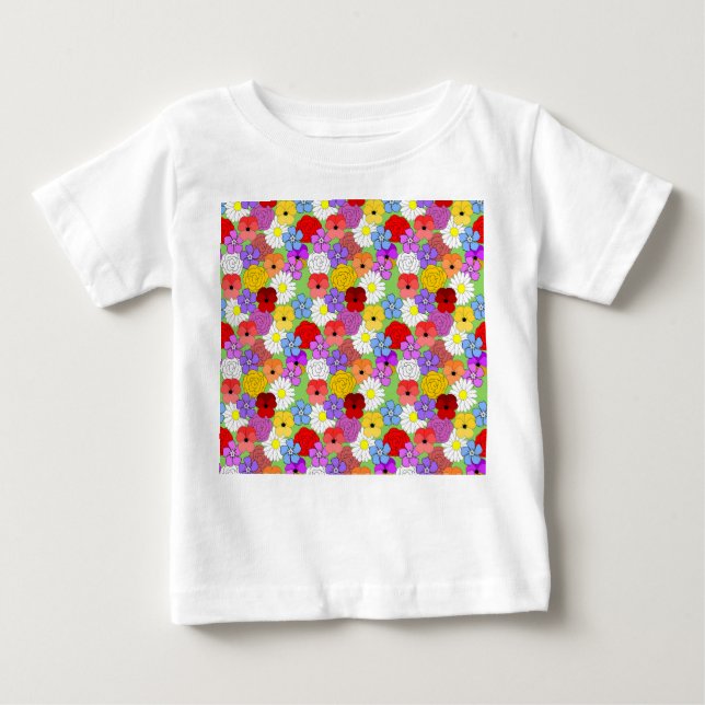 Flower Garden  Baby T-Shirt (Front)