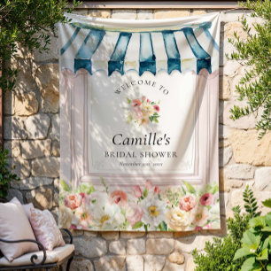 Flower Garden Bridal Shower Banner