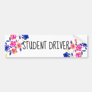 Flower Garden Bumper Sticker
