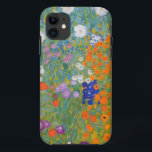 Flower Garden by Gustav Klimt iPhone 11 Case<br><div class="desc">Beautiful colourful painting of a flower garden by Gustav Klimt. Amazing variations of colours and beautiful flowers fit just beautiful on many sorts of wonderful products and gift ideas.</div>