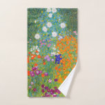 Flower Garden by Gustav Klimt Hand Towel<br><div class="desc">Please visit my store for more interesting design and more color choice.
=> zazzle.com/colorfulworld*</div>