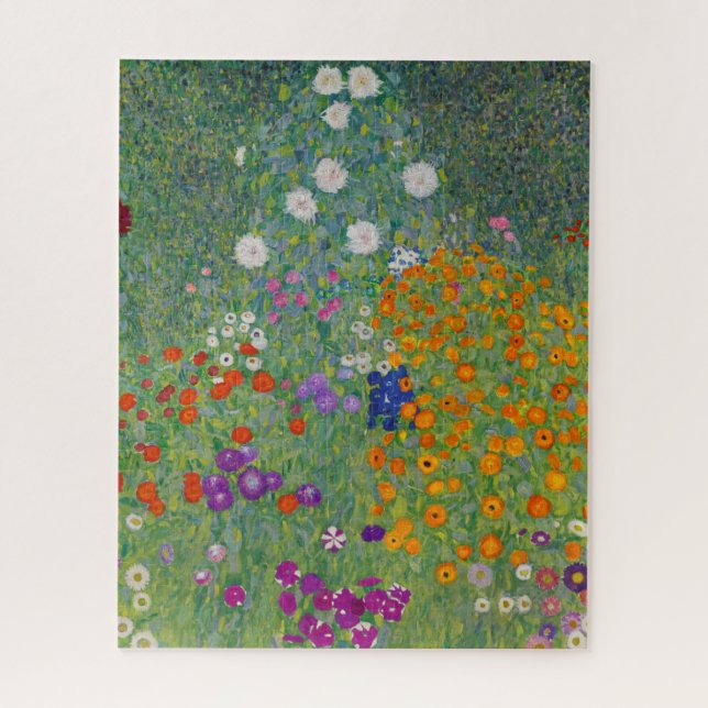Flower Garden by Gustav Klimt Jigsaw Puzzle (Vertical)